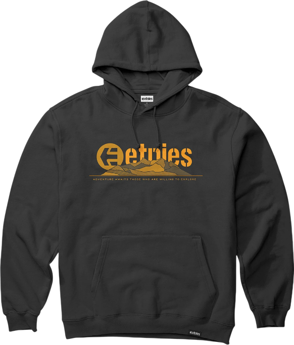 Etnies felpa con cappuccio da uomo Explore Hoodie 4130003897 nero