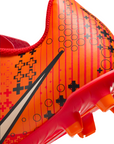 Nike scarpa da calcio da ragazzo Vapor15 Club MDS FG/MG FD0563-600 cremisi-avorio pallido