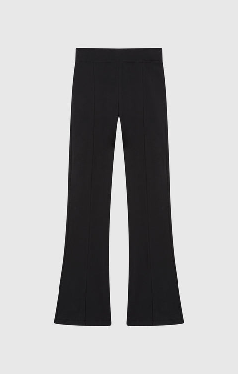 Champion pantalone sportivo donna in cotone elasticizzato Leggings Flare 118853-KK001 nero