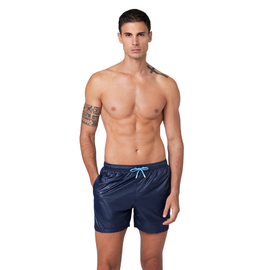 F**K pantaloncino costume mare da uomo M01BU02BU blu