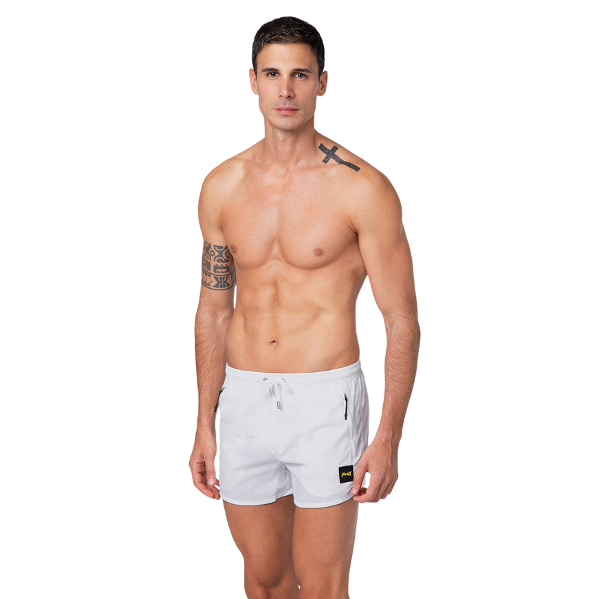 F**K pantaloncino costume mare da uomo M01BU03WH bianco