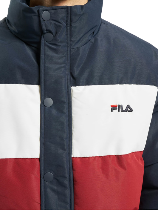 Fila Giacca 661241 A225 Blu Bianco Rosso - Giubbotto Invernale Uomo