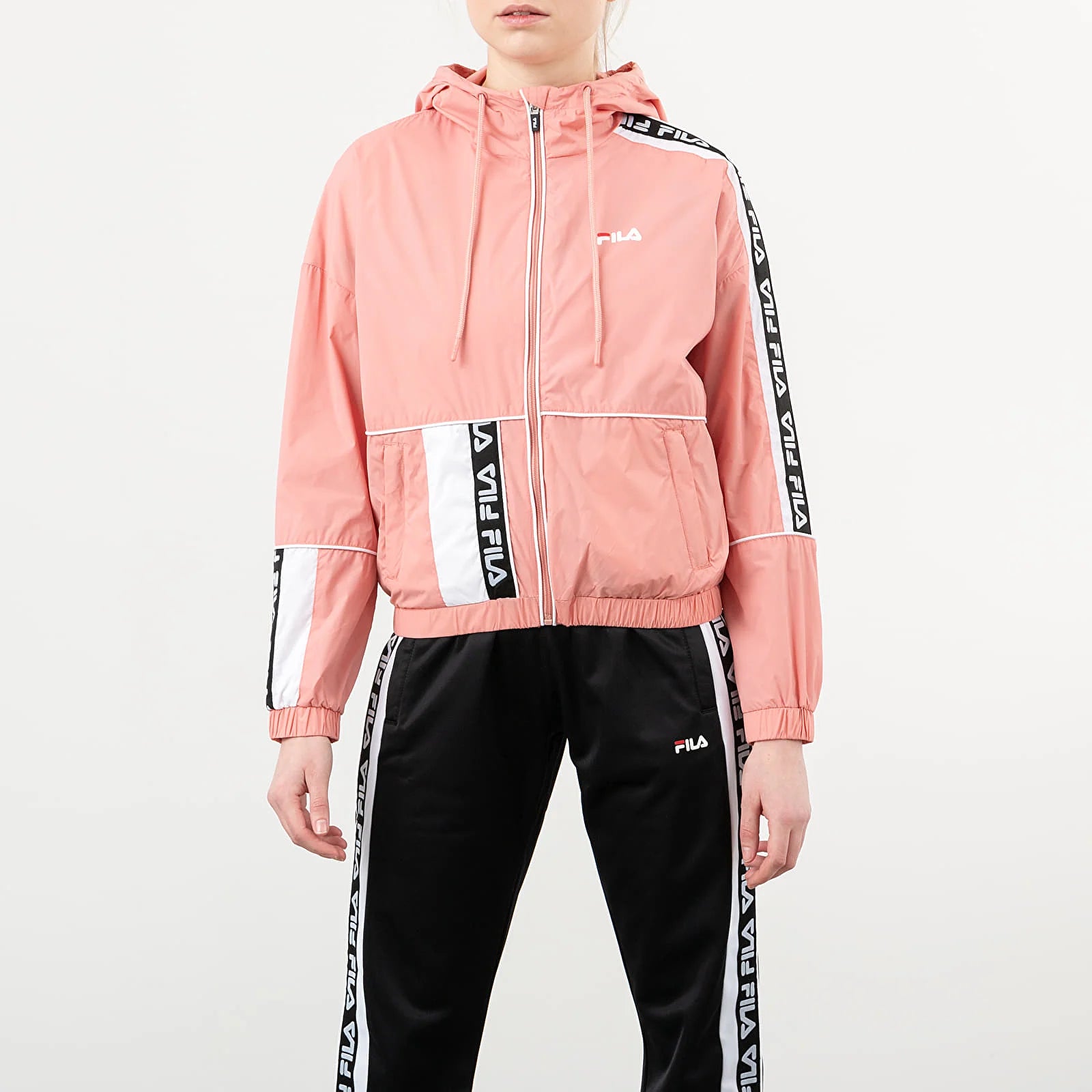 Fila Tale Wind Jacket W 687692 A483 lobster bisque-bright white