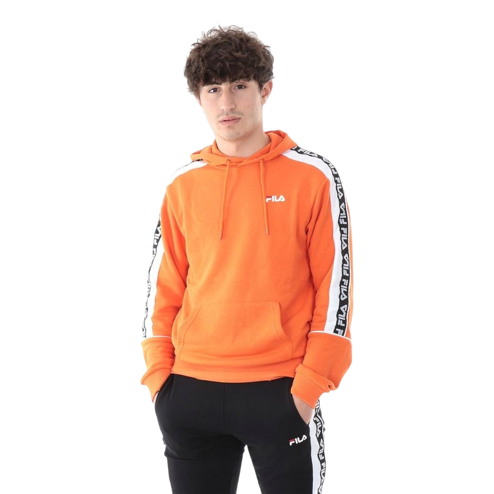 Fila felpa con cappuccio da uomo Tefo Hood 687708 A485 arancione