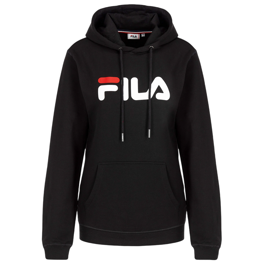 Fila felpa con cappuccio e logo grande da uomo Classic Pure Hoody 681090 002 nero