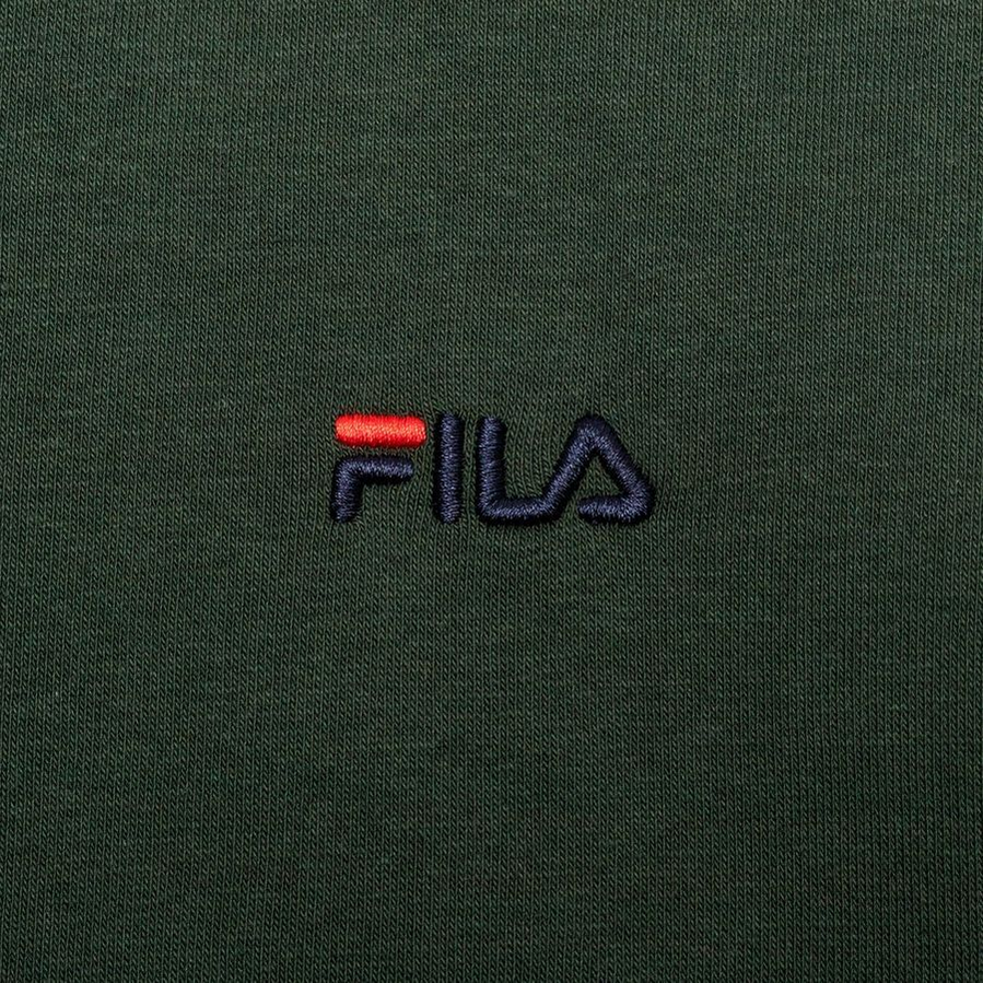 Fila felpa girocollo da uomo Edsel Crew Sweat 689113 B402 verde