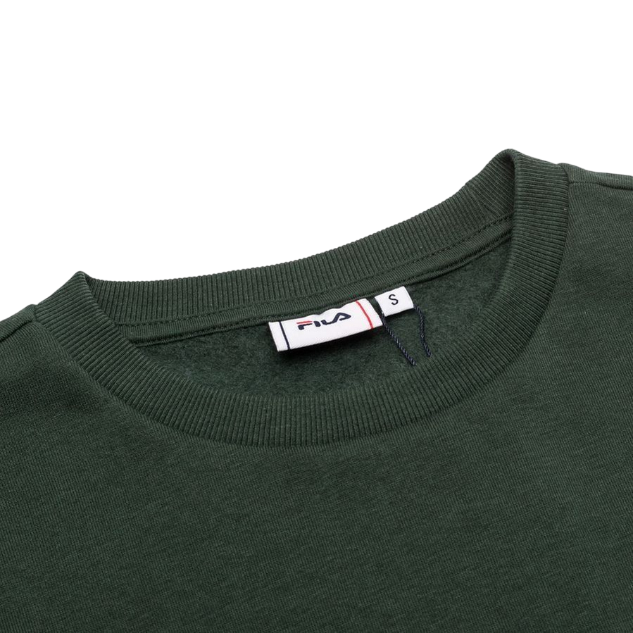 Fila felpa girocollo da uomo Edsel Crew Sweat 689113 B402 verde