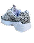 Fila scarpa sneakers da donna D-Formation R 1010858.13T bianco-grigio ghiaccio