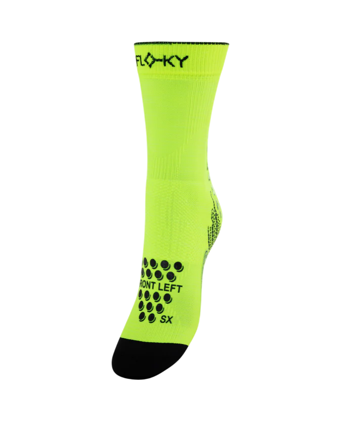 Floky calza da padel tennis S-Mash 2.0 giallo