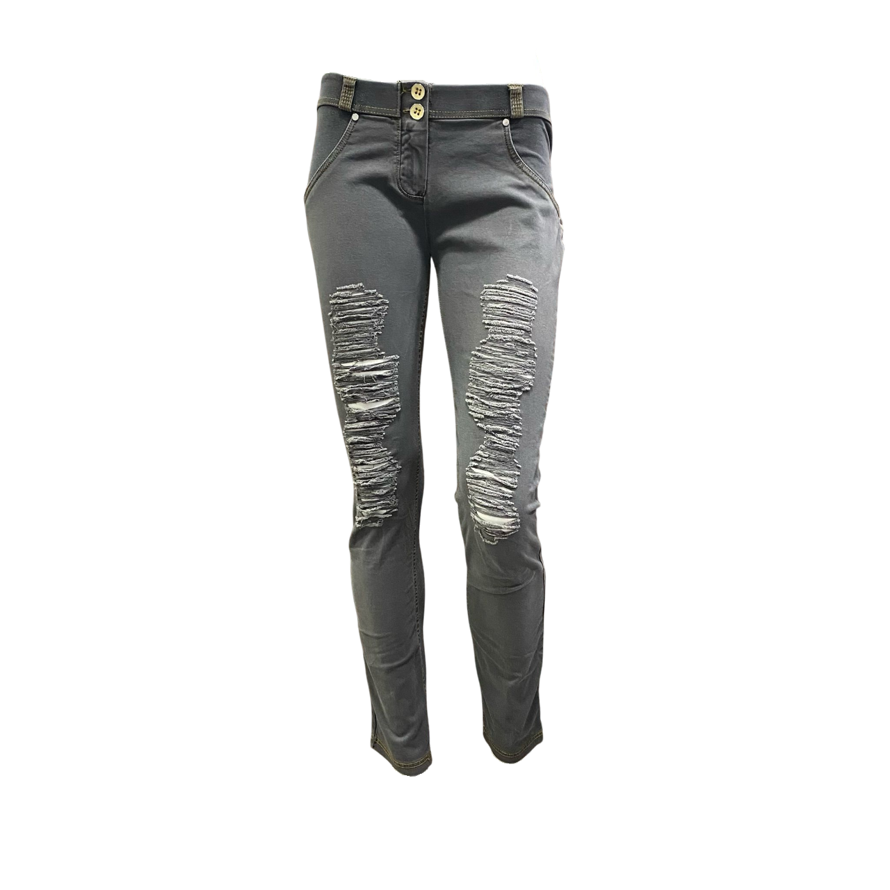 Freddy pantalone sportivo da donna WRUP1RH8E grigio
