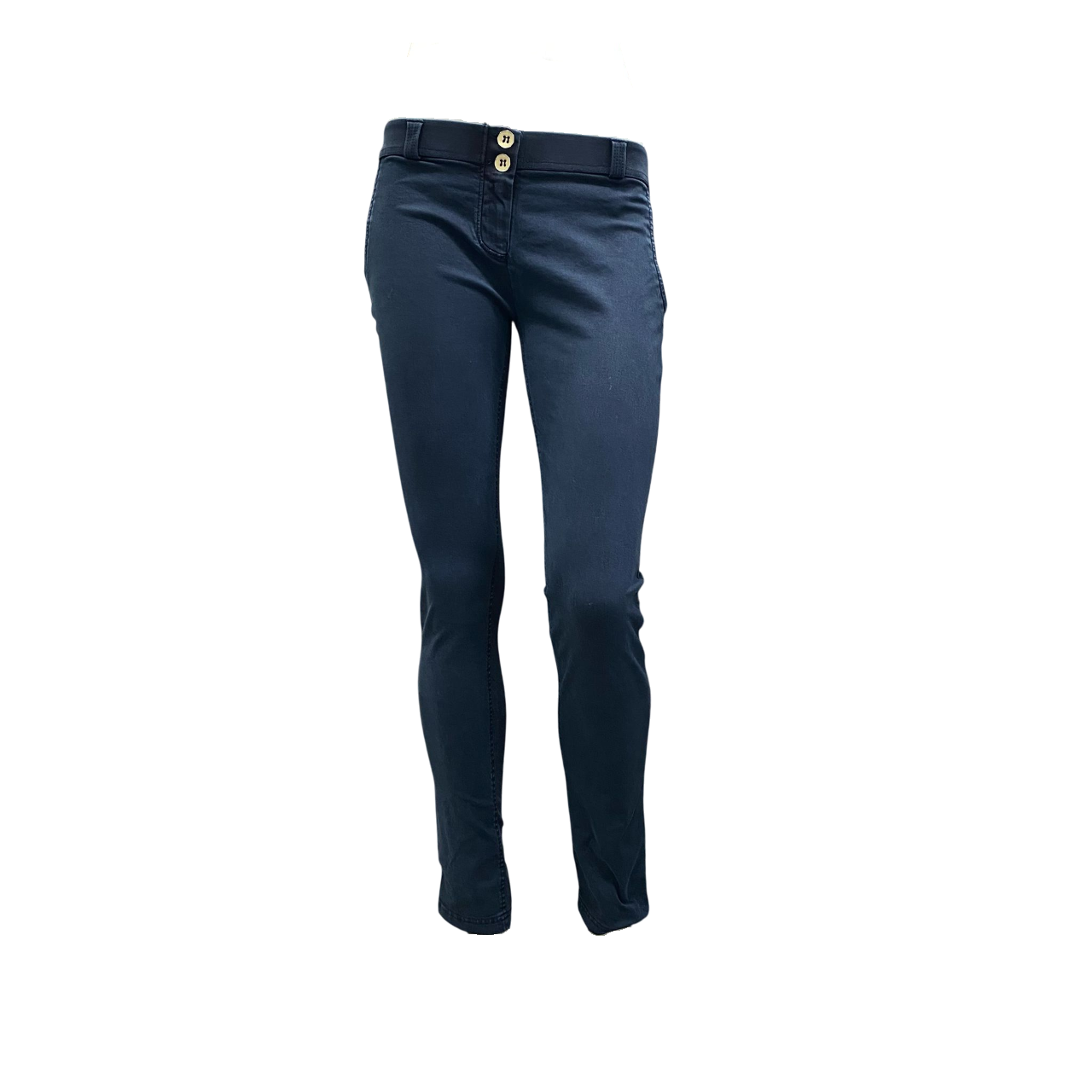 Freddy pantalone sportivo da donna aderente WRUP1FLG5E blu scuro