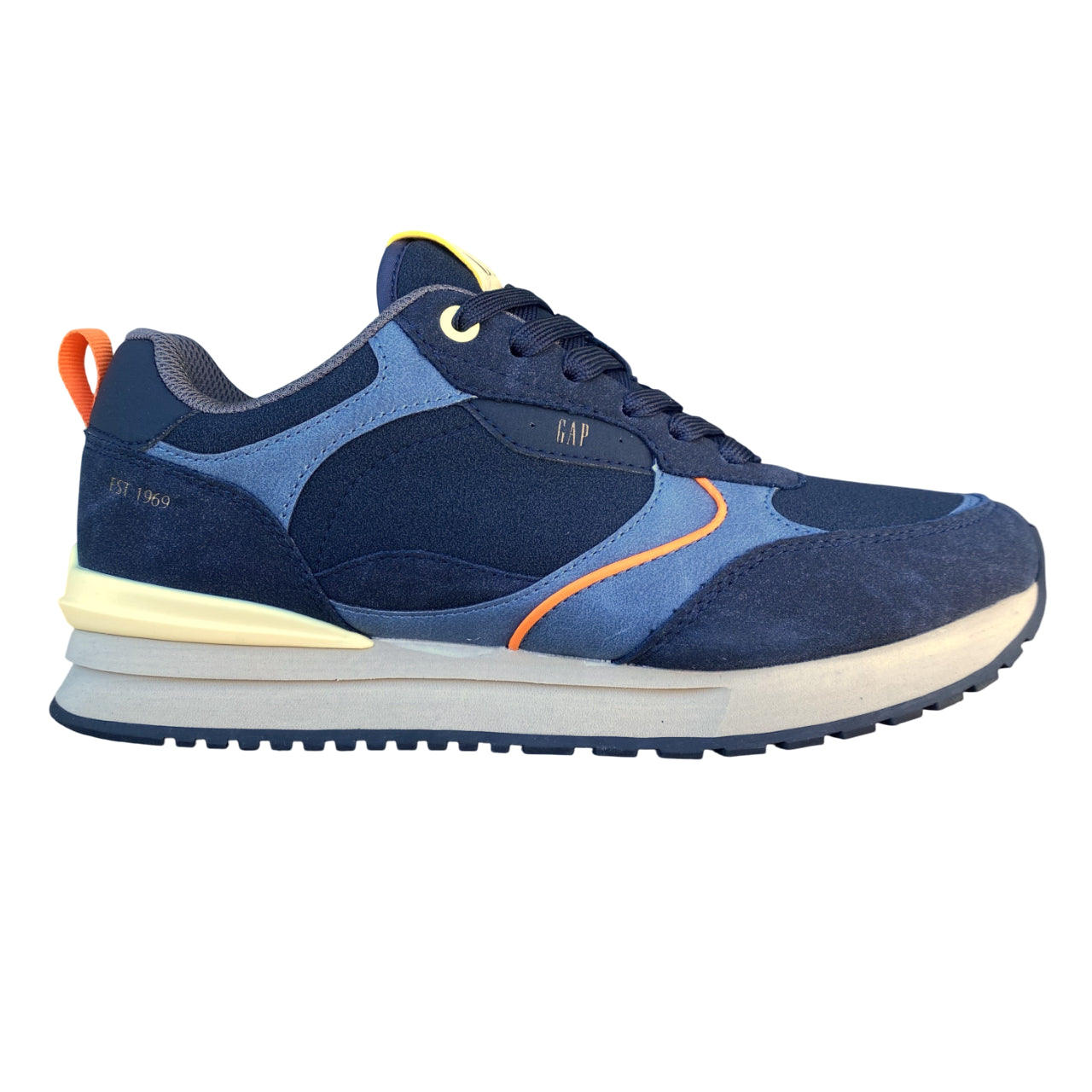 GAP – Sneakers Uomo Run Spirit City GPM5214291690 Blu | Scarpe Casual Autunno/Inverno versatili e comfort per tutti i giorni