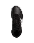 Adidas scarpa sneakers da ragazzi Hoops Mid 3.0 GW0402 nero-bianco