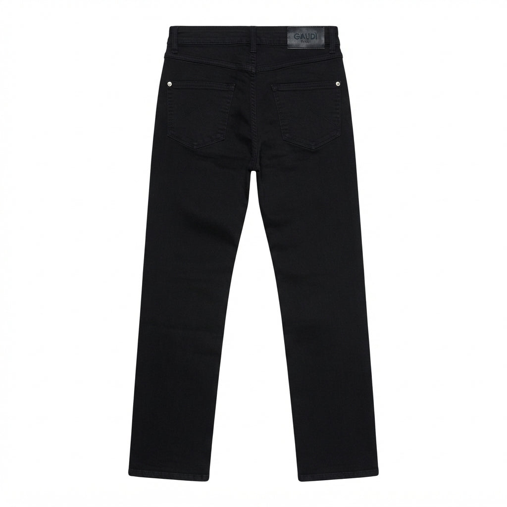Gaudì Pantalone da donna straight in twill 621BD25005-0002 nero