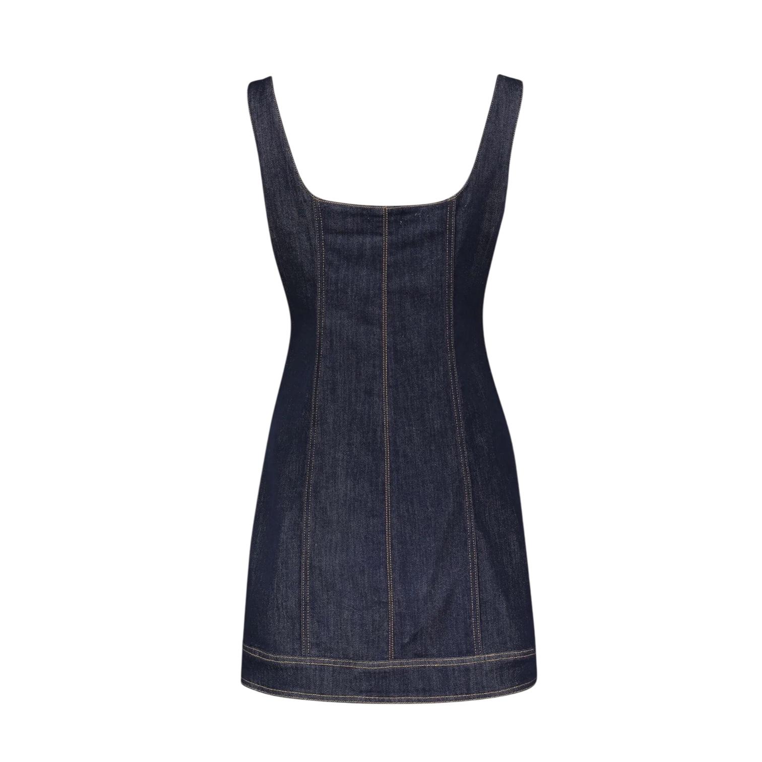 Gaudì Abito da donna in denim di cotone  611BD16002 blu