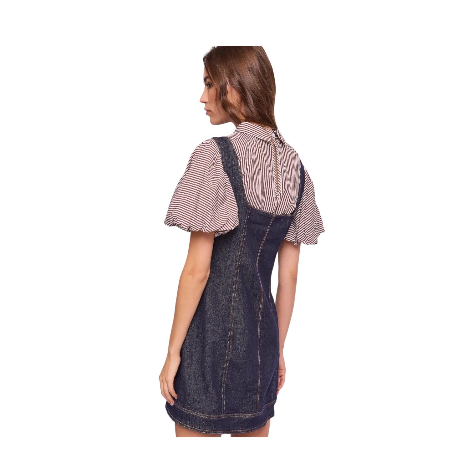 Gaudì Abito da donna in denim di cotone  611BD16002 blu