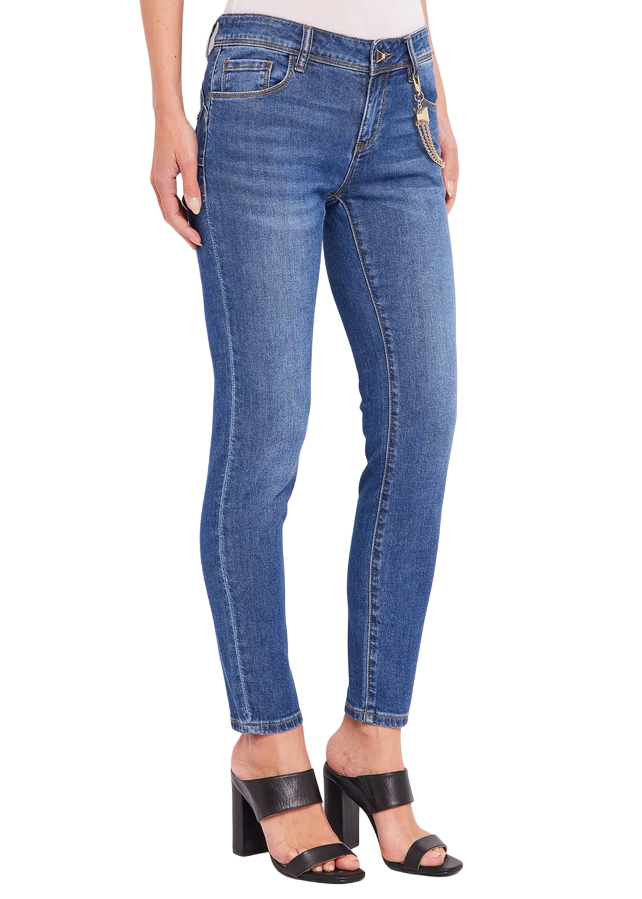 Gaudì pantalone jeans da donna Kelly 411BD26015 blu medio