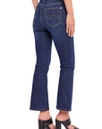 Gaudì pantalone jeans da donna a zampa Flaire Cropped Frida 411BD26035 blu medio