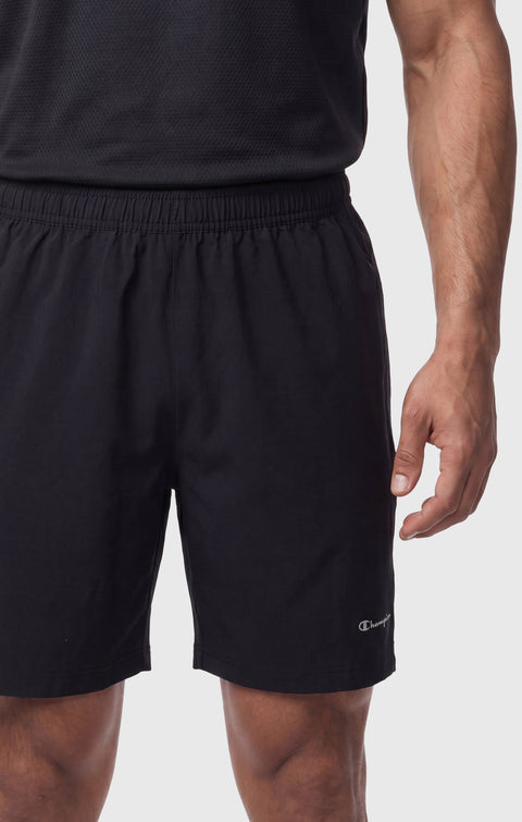 Champion pantaloncino sportivo uomo 7” in Tessuto Stretch 222774-KK001 nero