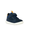Geox Scarponcini Hyroo B365DA per Bimbo - Blu Navy e Ocra - vista 3/4