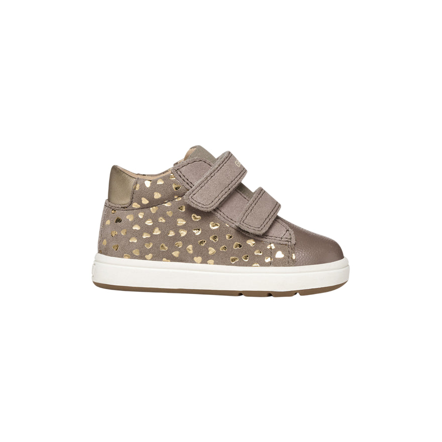 Geox Scarponcini con brillantini Biglia B044CC Bimba - Beige - vista aterale esterno