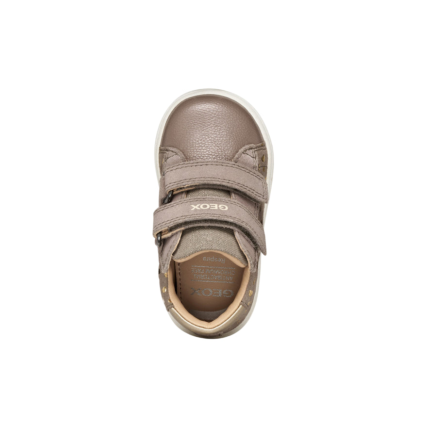 Geox Scarponcini con brillantini Biglia B044CC Bimba - Beige - vista dall'alto