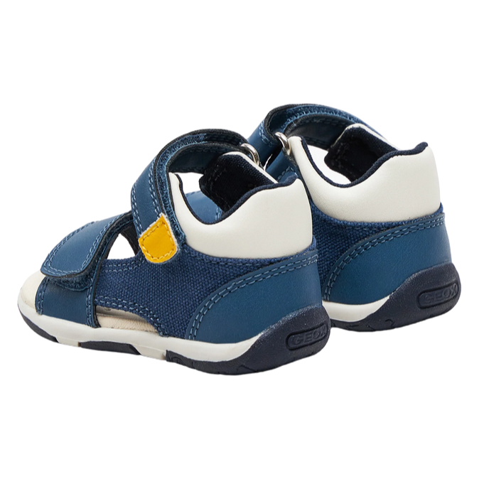 Geox sandalo da bambino Tapuz B450XB 05410 C4B2G
 blu giallo