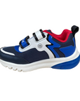 Geox scarpa da bambino Ciberdron J46LBI 054FU C4226 blu-azzurro