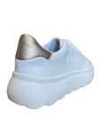 Geox scarpa sneakers Spherica D35TCB  bianco oro
