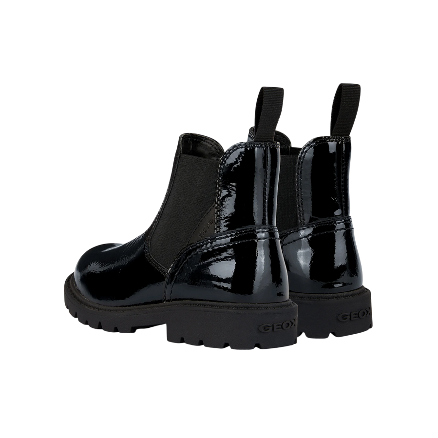 Geox stivaletto da bambina con elastico Shaylax J36EXB 067NH C9999 nero