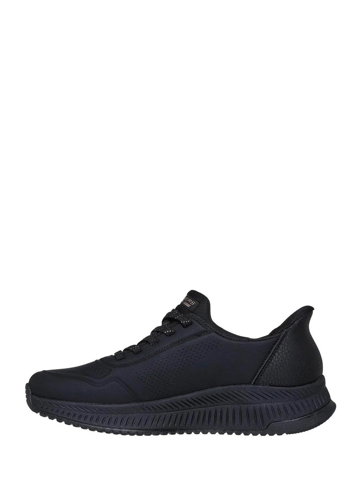 Skechers scarpa sneakers da donna Slip-ins Bob Squad 4 Key Look 117740/BBK nera