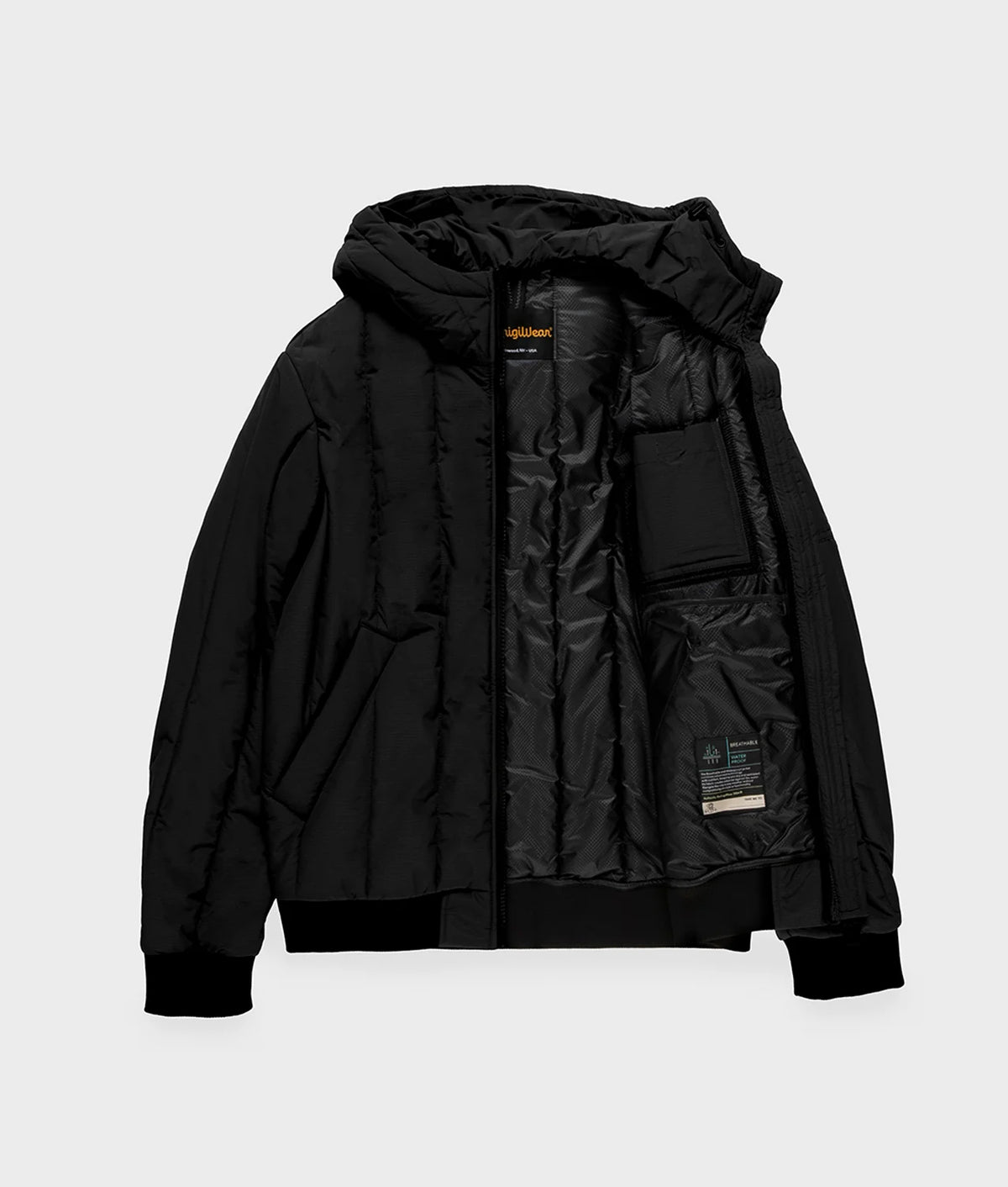 RefrigiWear Blunt G81800 G06000 Uomo Nero - Bomber Invernale