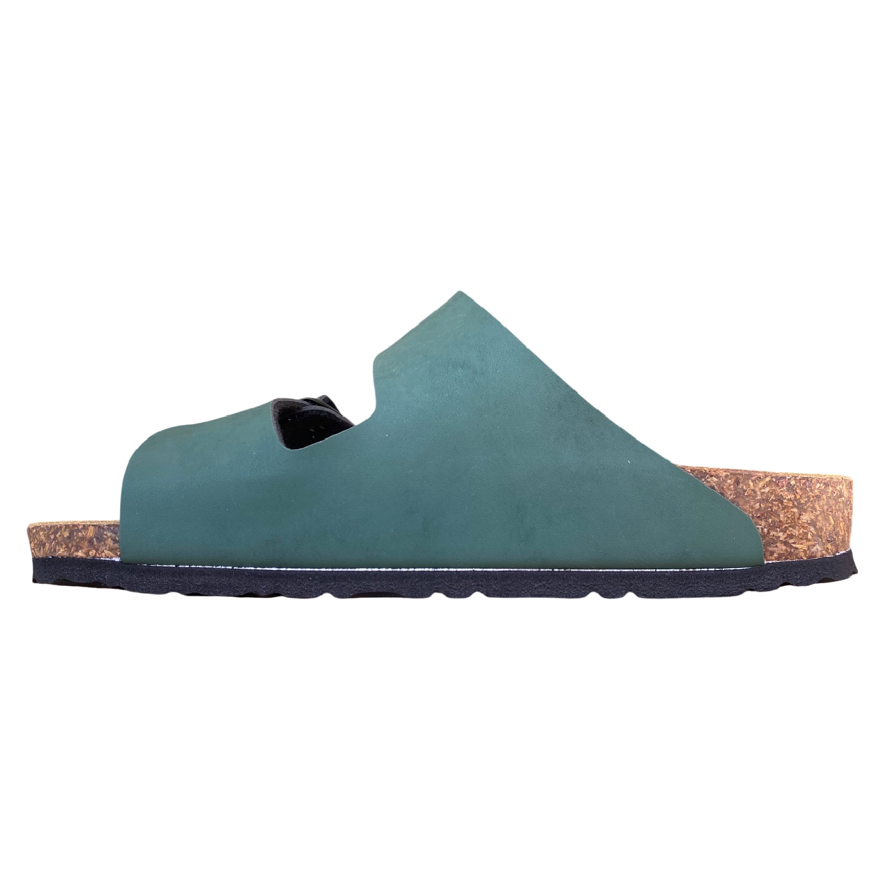 Godlstar ciabatta da donna con plaltare anatomico e 2 fasce con fibbie GS823 verde