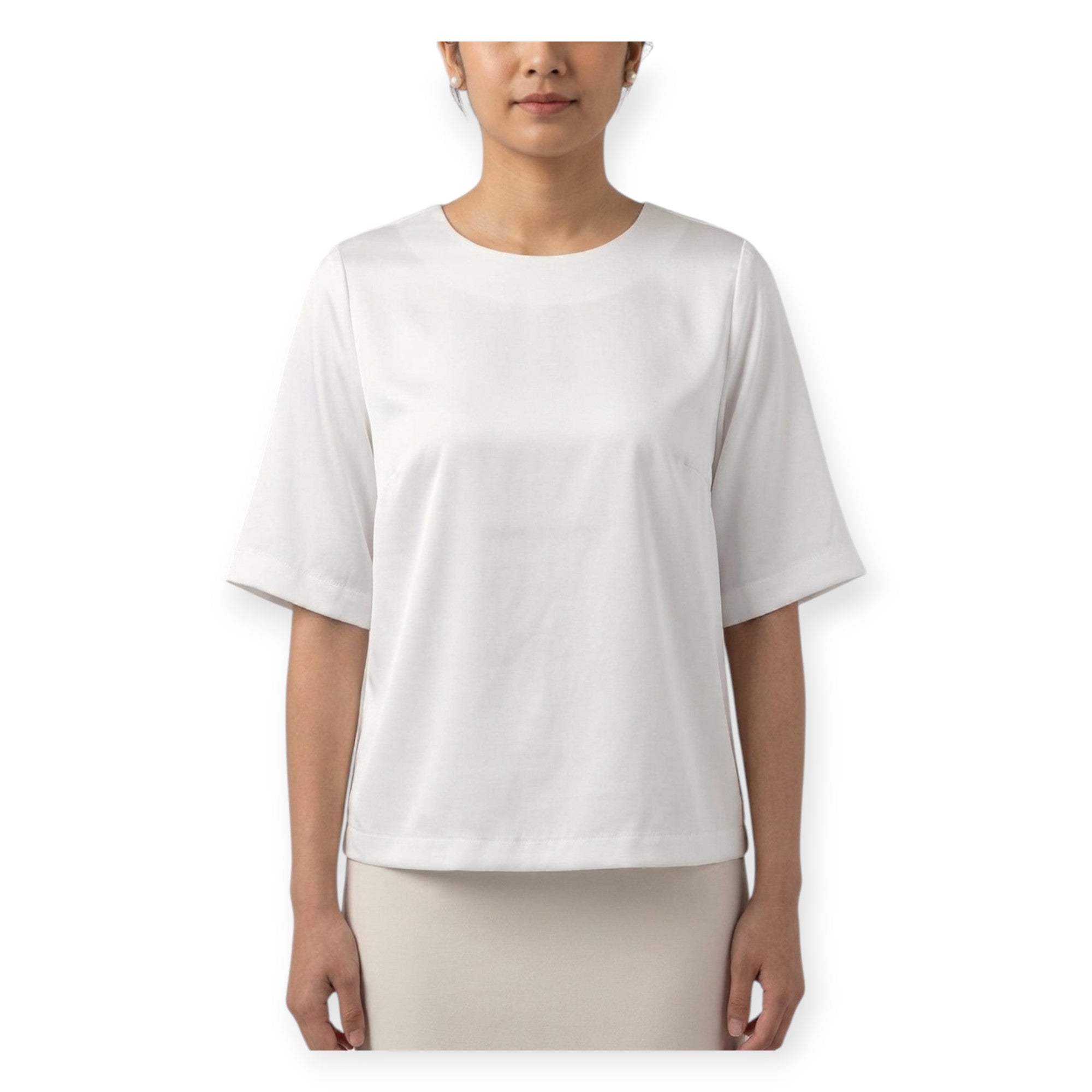 Griffa T-shirt Donna Bianca - DGP7964