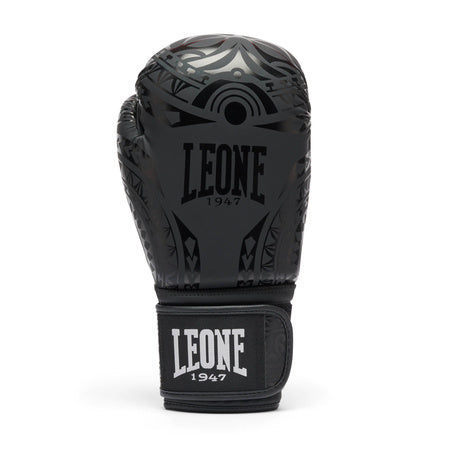 Guantoni Boxe Leone Haka 12oz Nero - Design Maori 1