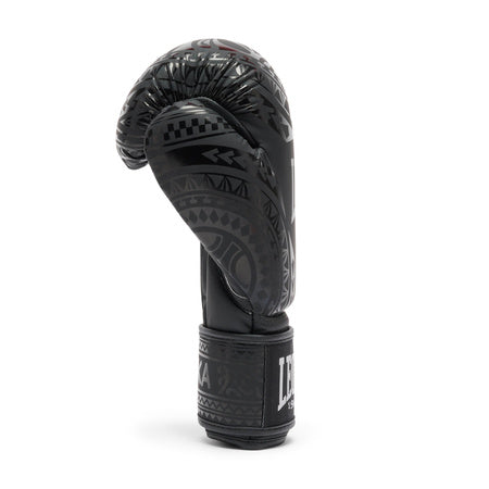 Guantoni Boxe Leone Haka 12oz Nero - Design Maori 3