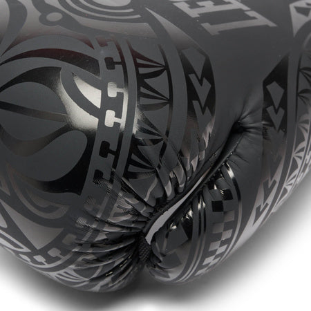 Guantoni Boxe Leone Haka 12oz Nero - Design Maori 6