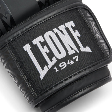 Guantoni Boxe Leone Haka 12oz Nero - Design Maori 7