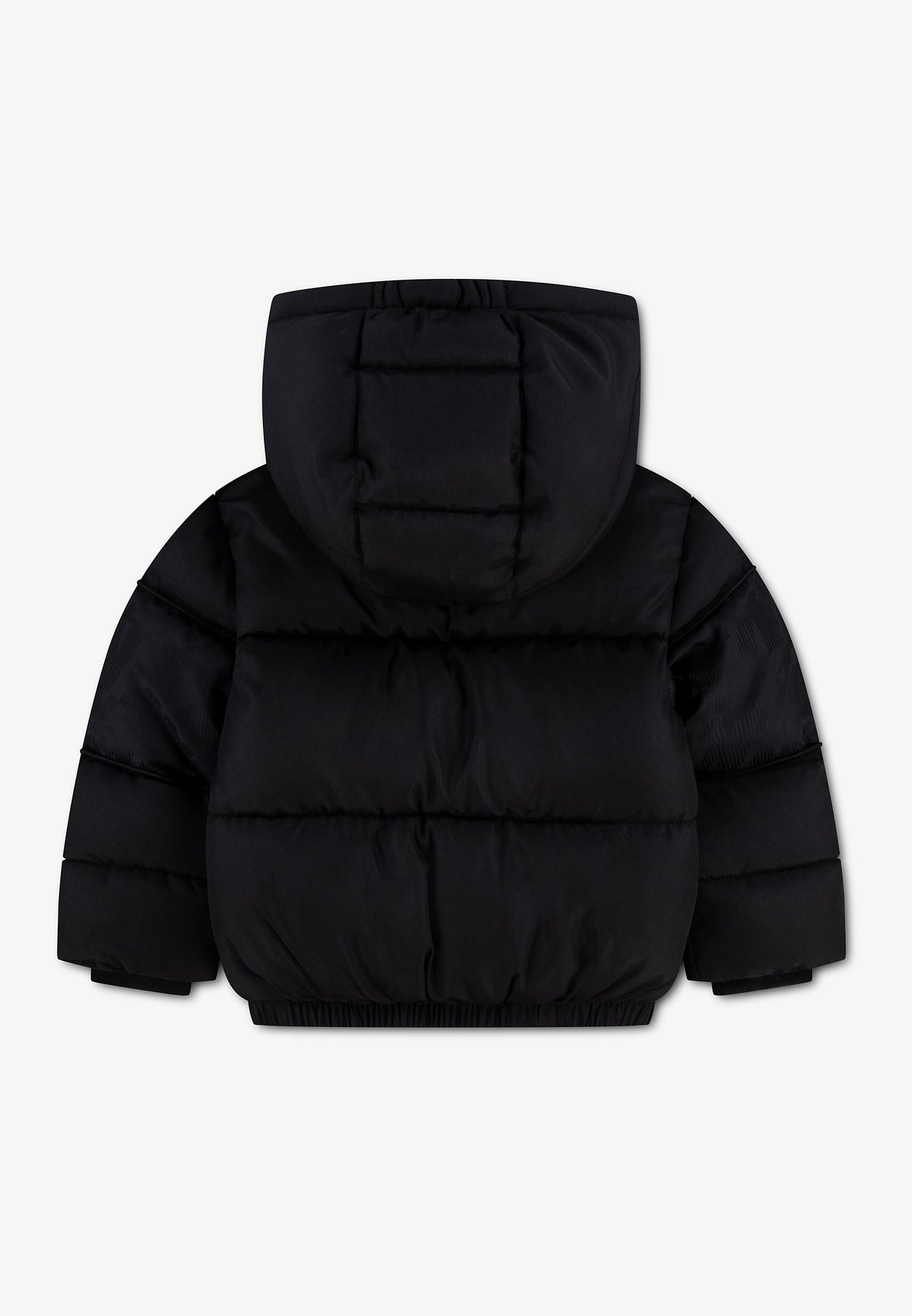 Nike Giubbino Puffer Sportswear Logo Mixed con Cappuccio per Bambino 86N976-023 nero