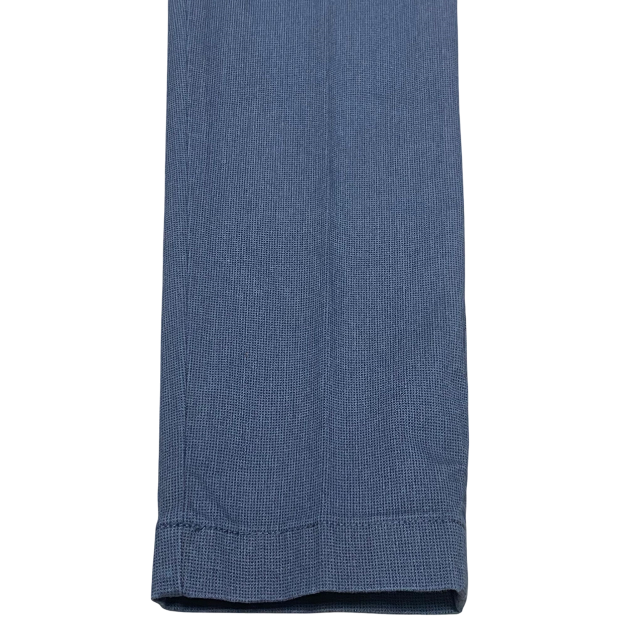 Hamaki-ho pantalone chinos da uomo slim fit con microfantasia quadri PSI1735H blu 3
