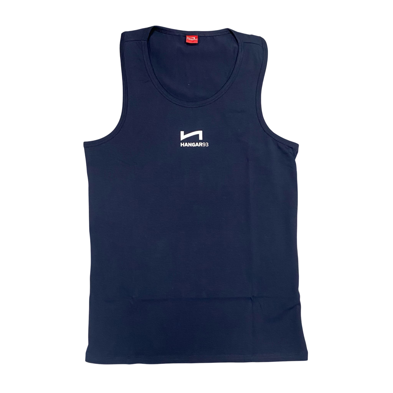 Hangar93 canotta da uomo con logo avanti z222U blu