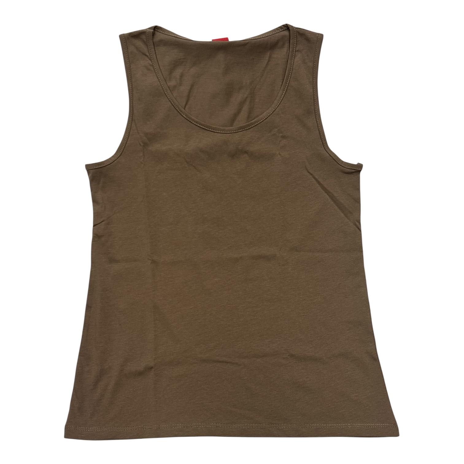 Hangar93 canotta da uomo in cotone Z659DM Fango