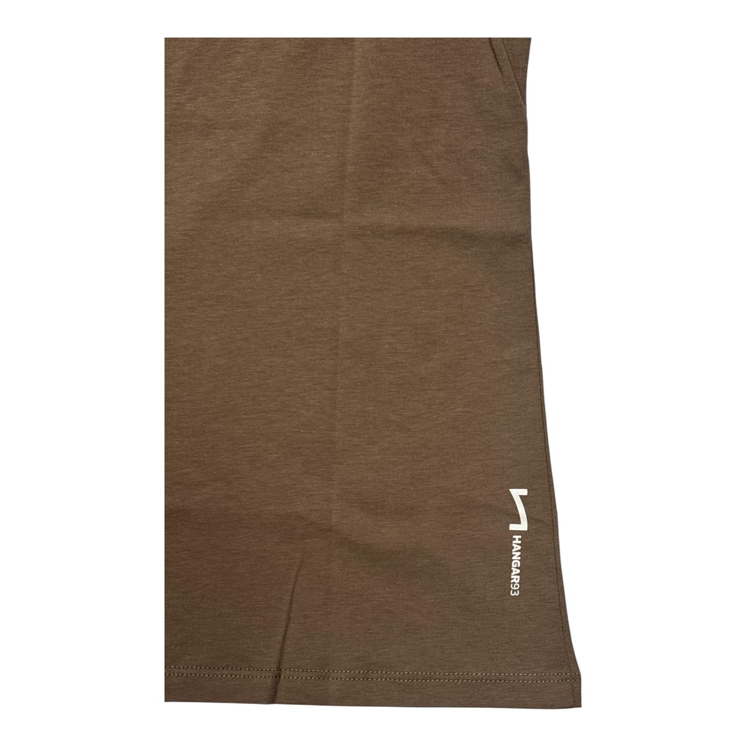 Hangar93 canotta da uomo in cotone Z659DM Fango