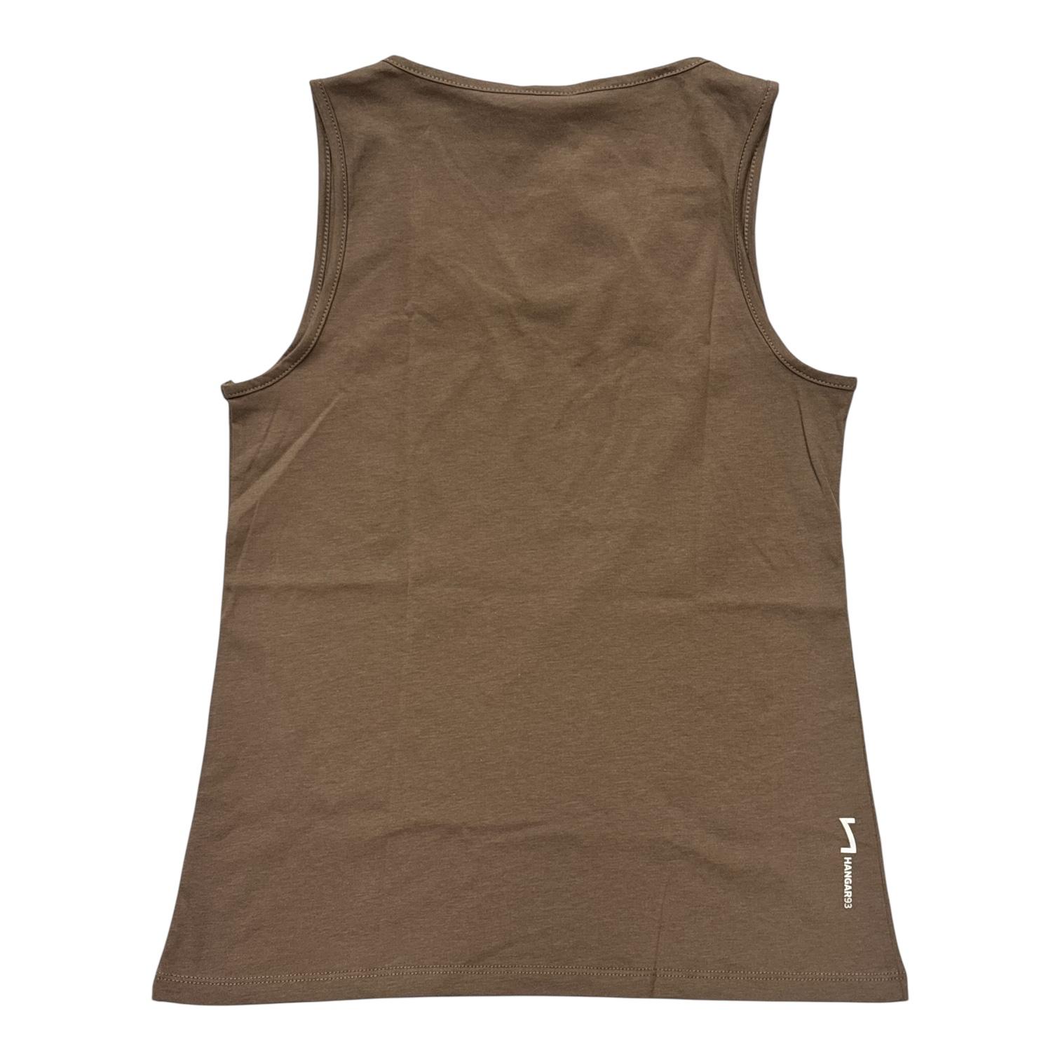 Hangar93 canotta da uomo in cotone Z659DM Fango