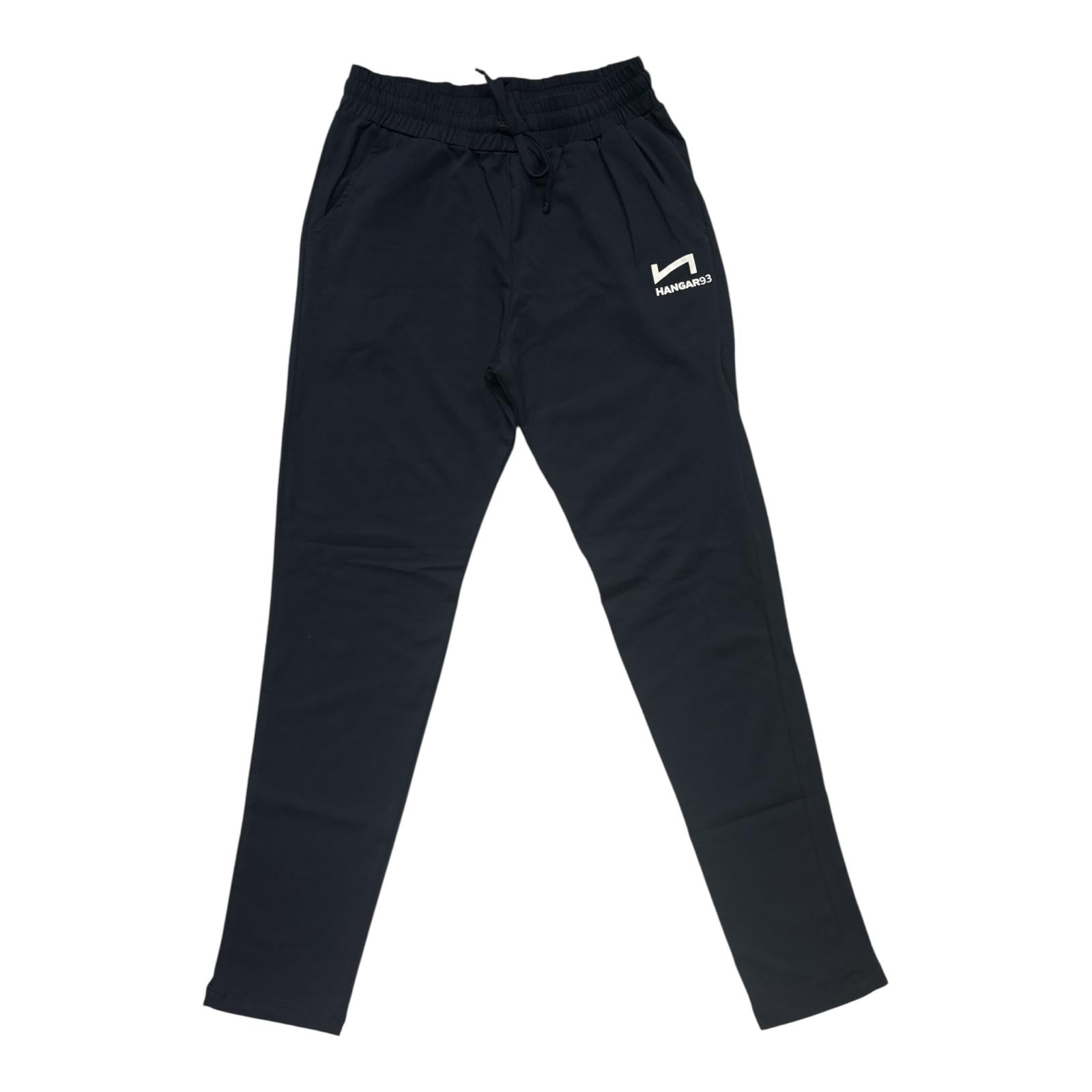 Hangar93 pantalone da uomo in cotone jersey Z234U Blu