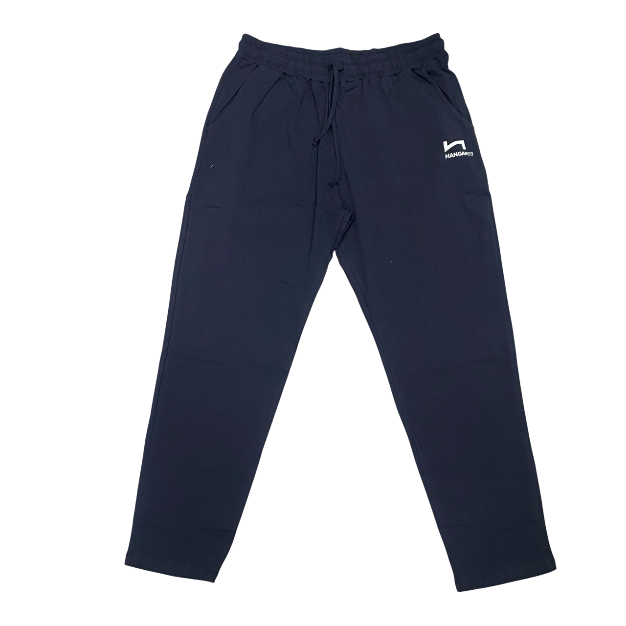Hangar93 pantalone sportivo da uomo  in cotone jersey Over Size z234U1 BLU02 blu