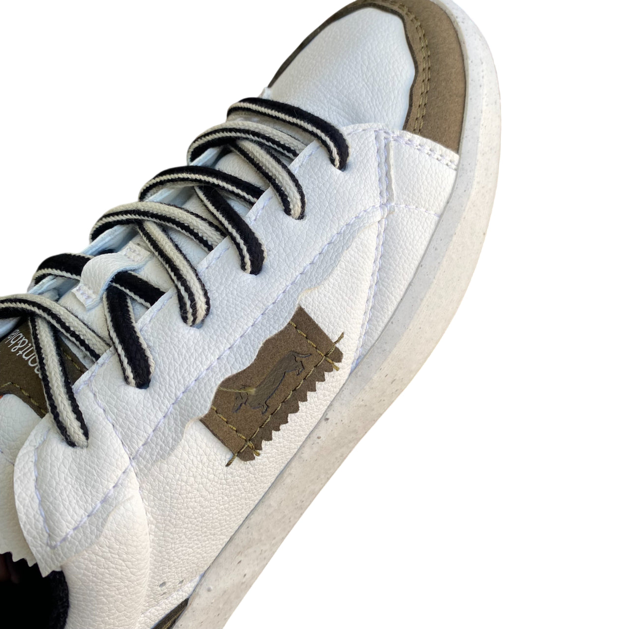 Harmont&amp;Blaine Sneakers Uomo Bianca EFM252.080.B00.BF - dettaglio logo