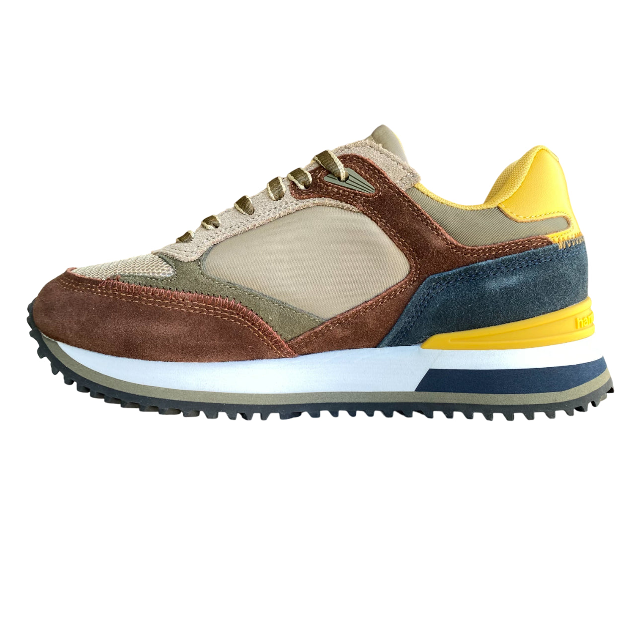 Harmont&amp;Blaine Sneakers Uomo marrone EFM252.040.A60.AG - laterale