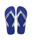 Havaianas ciabatta infradito da uomo Brasil Logo 4110850-2711 blu