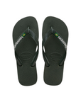 Havaianas ciabatta infradito Brasil Logo 4110850-5983 verde oliva-verde